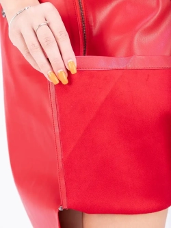 Платье женское кожаное, платье экокожа