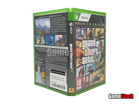 Xbox One GTA 5/Grand Theft Auto 5 (Б/У, Русские субтитры)