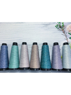 Пряжа Люрекс Lurex Италия с намотом 25г