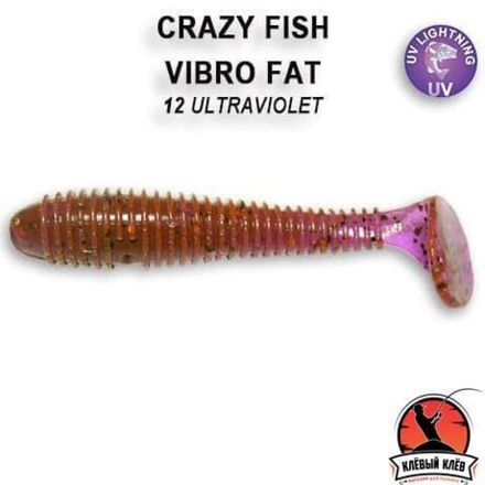 Vibro Fat 5.8" 74-145-12-6 Силиконовые приманки Crazy Fish