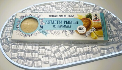 Котлеты рыбные из кальмара «Только дикая рыба»