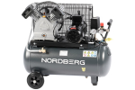 NORDBERG (NCP50/420) Компрессор поршневой с ременной передачей, 380 В, ресивер 50 л, 420 л/мин