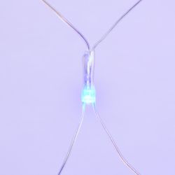 ULD-N2520-240-DTA BLUE IP20 Сетка светодиодная с контроллером. 240 светодиодов. 2.5х2 м. синяя. IP20. провод прозрачный