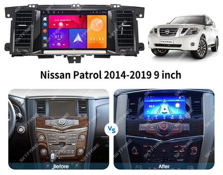 Магнитола Nissan Patrol Y62, Infiniti QX56/QX80 2010-2019 (поддержка Bose, 360 и мониторов) - Carmedia EW-9222 IPS, Android 10, 8 ядер (TS18), 4G SIM-слот