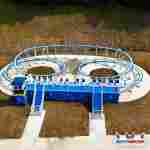 Детская американская горка «Небесная Орбита», 6 кабин 21 место, 26×17,2×2,9 м