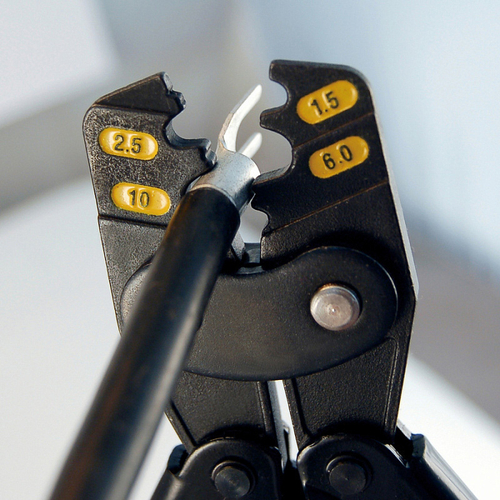 KING TONY (6AC52-11) Кримпер индустриальный для обжима неизолированных клемм 270 мм