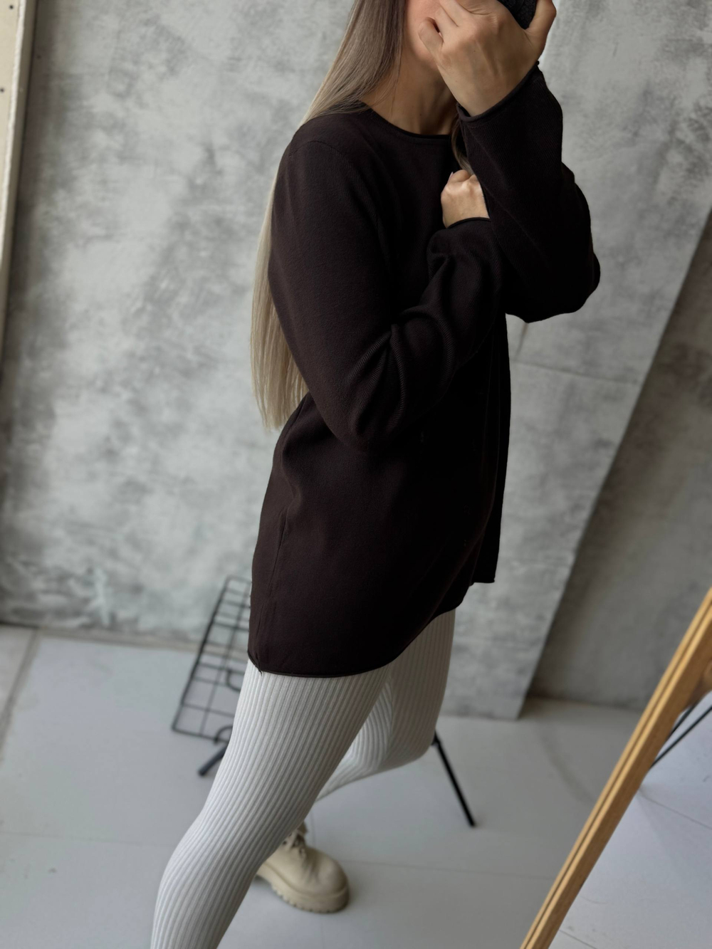 Свитер жен. 8010 шок.