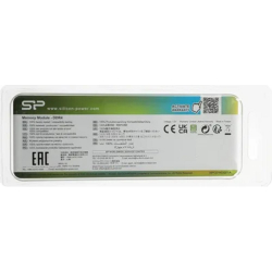 Silicon Power DDR4 DIMM 16GB SP016GBLFU320B02  PC4-25600, 3200MHz OEM/RTL