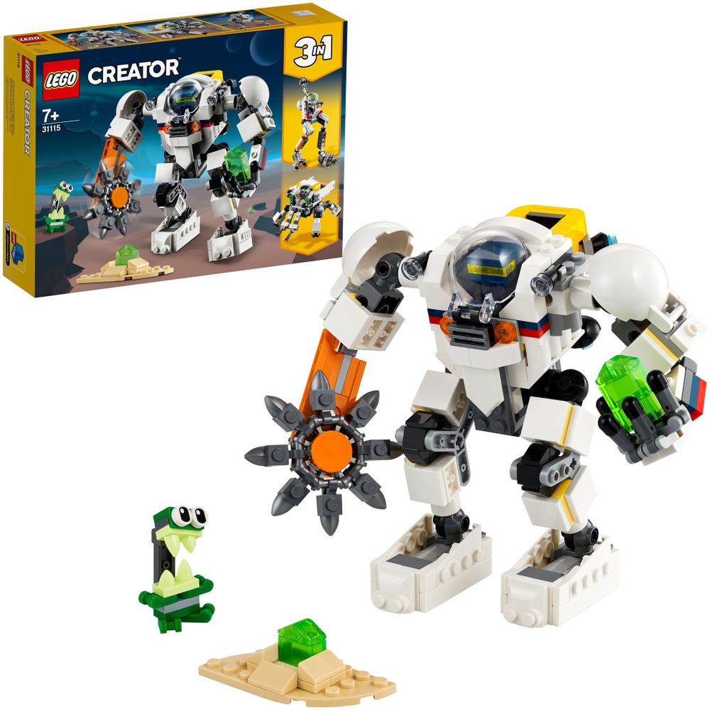 Конструктор LEGO Creator 31115 Космический робот для горных работ