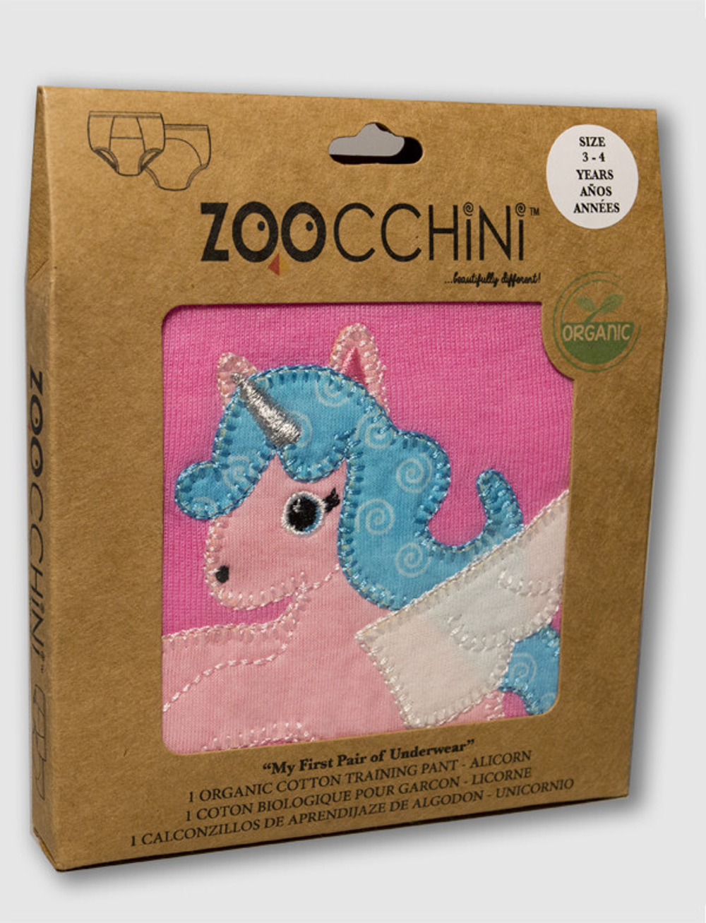 Многослойные трусы Zoocchini Аликорн Элли