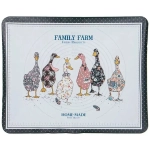 Коврик для раскатки теста, Семейная ферма 50*39 см