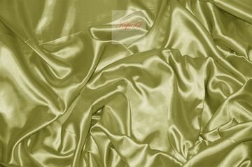 Silky (оливковый). Шторы из люкс-сатена однотонного.