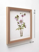 Картины на стену интерьерная на холсте 4 шт, 23*23 см