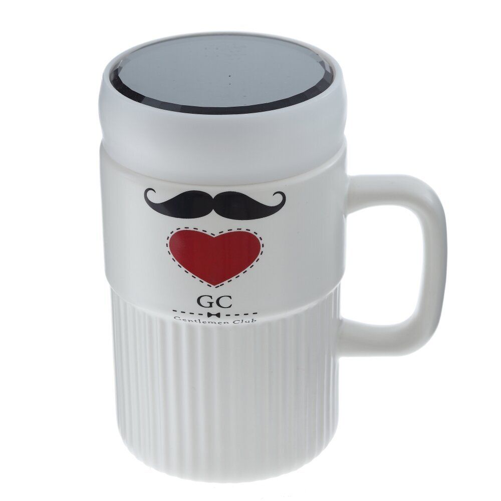 GAEM Кружка с крышкой, 300 мл, L11 W7 H13 см, 300в.