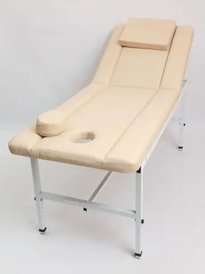 Cтол стационарный массажный с прошивкой Masscomplekt 190/70 с регулировкой высоты от производителя с доставкой по России курьером до адреса