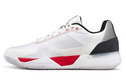 Мужские теннисные кроссовки Wilson Rush Tour 5 Clay - white/black/infrared