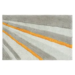 Коврик для ванной из хлопка с рисунком tulip field из коллекции terra, 50х80 см