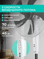 Напольный вентилятор timberk T-SF1602RC