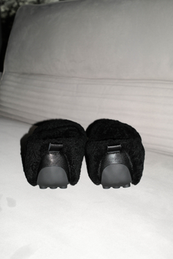 Балетки меховые HELENA SORETTI