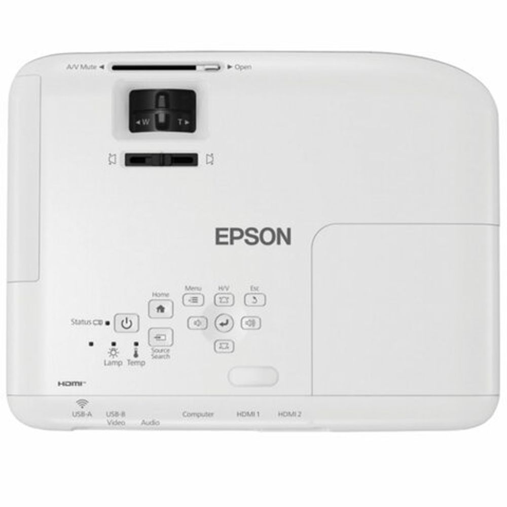Проектор EPSON EB-FH06, LCD, 1920x1080, 16:9, 3500 лм, 16000:1, 2,7 кг, V11H974040