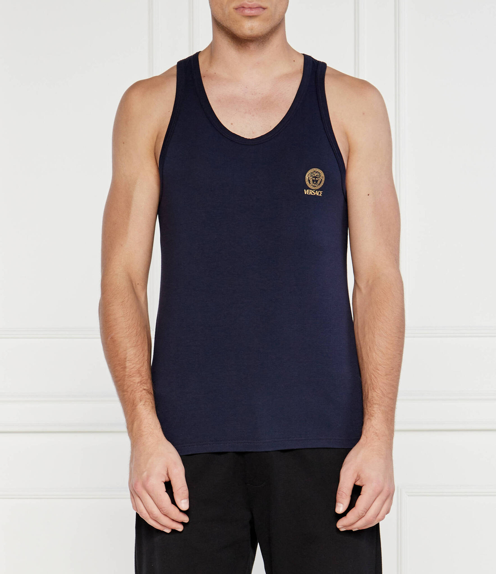Майка Versace - темно-синий(AUU01012 1A10011)