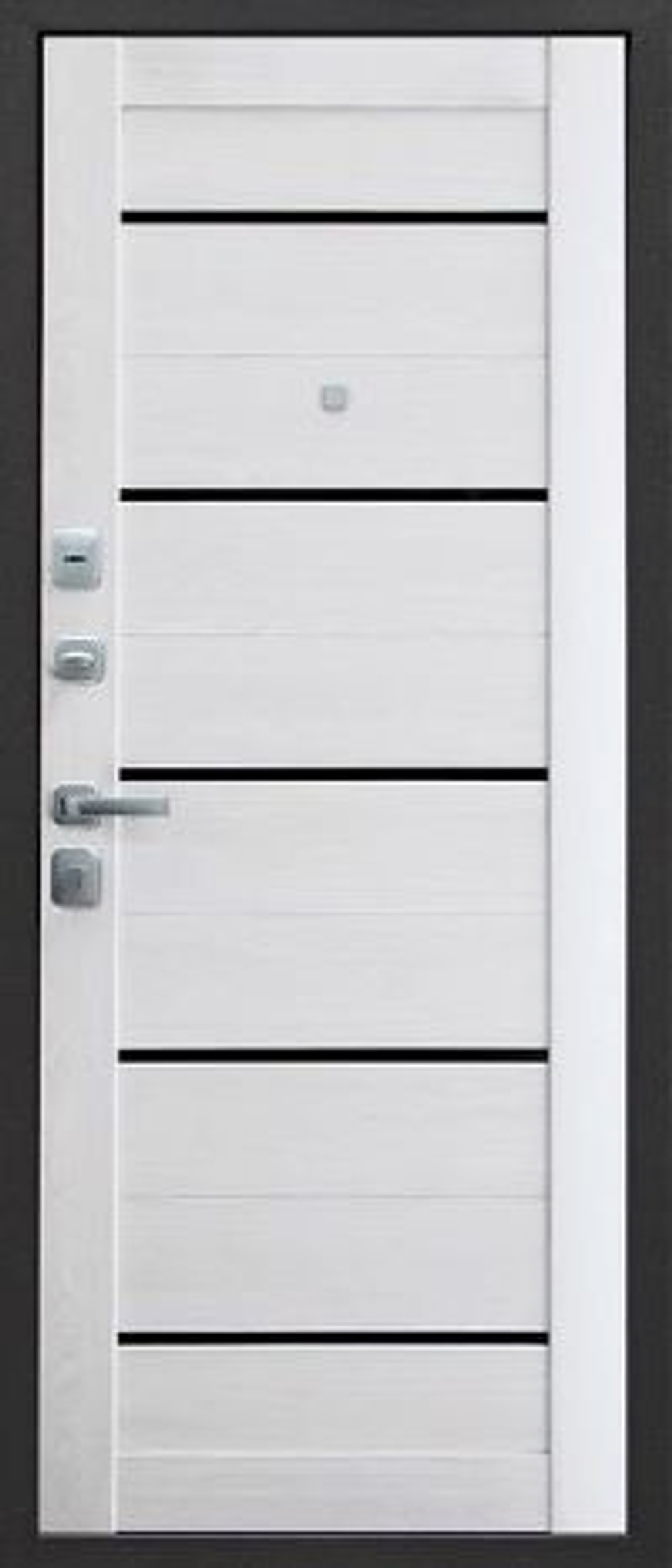 Дверь входная Тайга 9 см Астана милки Царга