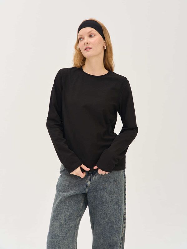 Лонгслив из 100% хлопка 