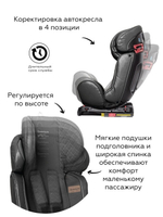 Автокресло Carrello Quantum KX-27 (0-36 кг), Black Panther (Черный)