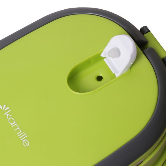 Ланч бокс тройной 2700 мл. Kamille КМ 2110 пластик, нержавеющая сталь