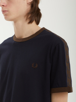 Мужская Футболка Contrast Tape Ringer