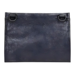 Balenciaga Leather Shoulder Bag Clutch Men"s Black