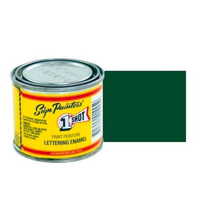 948-P Эмаль для пинстрайпинга 1 Shot Перламутровый Темно-зеленый (Dark Green), 236 мл