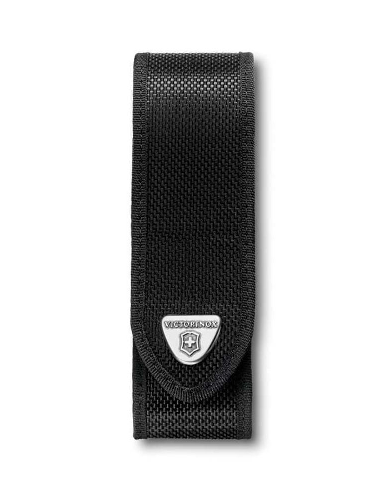 Чехол на ремень VICTORINOX для ножей RangerGrip 130 мм, на липучке, нейлоновый, 35x40x140 мм, чёрный