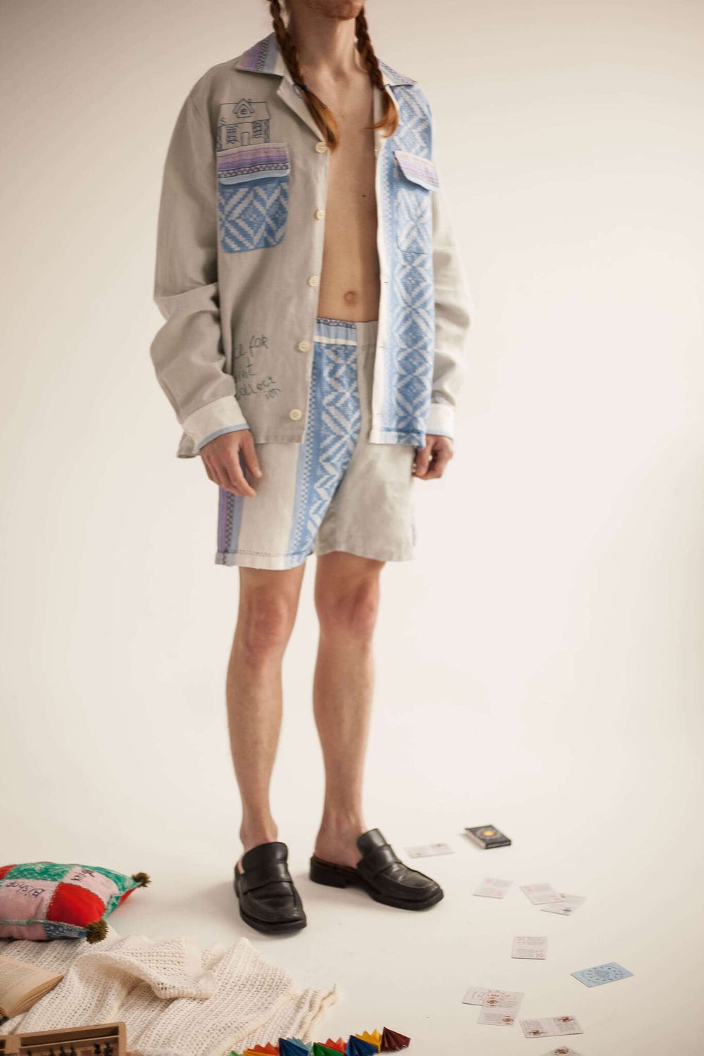 Рубашка Soeurs Linen Towel Suit