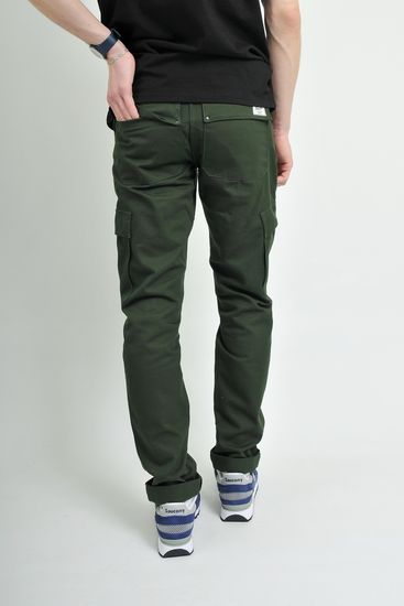 Брюки COOL PENGUIN Chino Cargo с карм Green