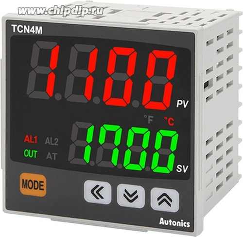 TCN4M-24R температурный контроллер с ПИД-регулятором, 72x72мм, 100-240 VAC