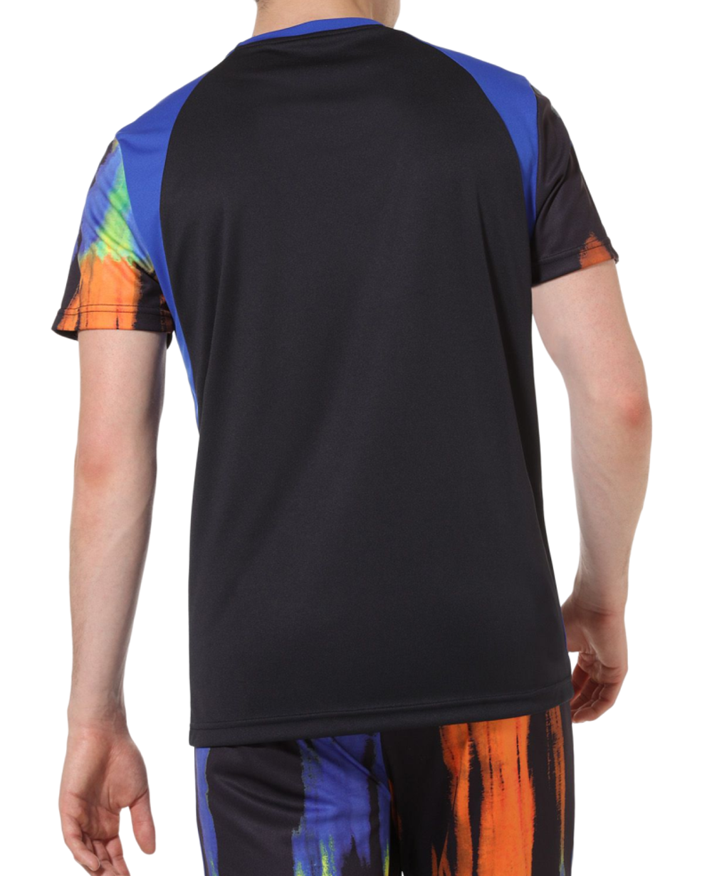 Мужская теннисная футболка Australian Ace Blaze T-Shirt - blue navy