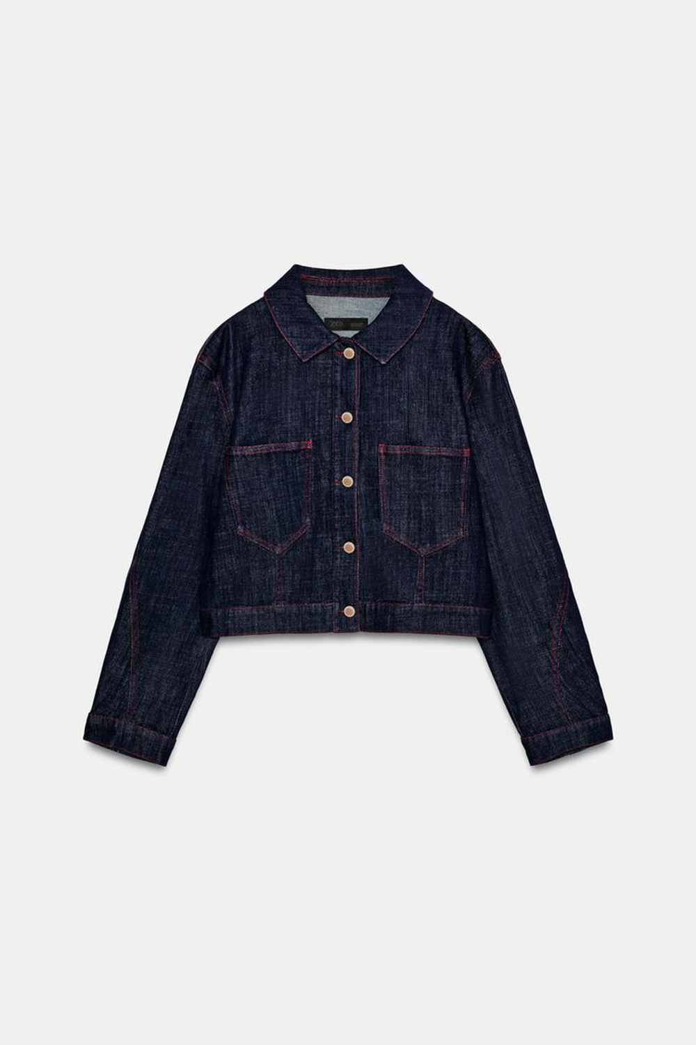 ZARA КУРТКА Z1975 С ПОГОНАМИ, СИНИЙ