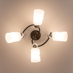 Citilux Сиерра CL119241 Люстра с поворотными плафонами Чёрная