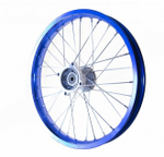 Обод передний 17" (1,60-R17 d=15mm) алюминий/синий 4x100x76