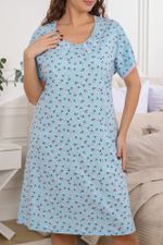 Ночная сорочка Забава Виотекс ГОЛУБОЙ