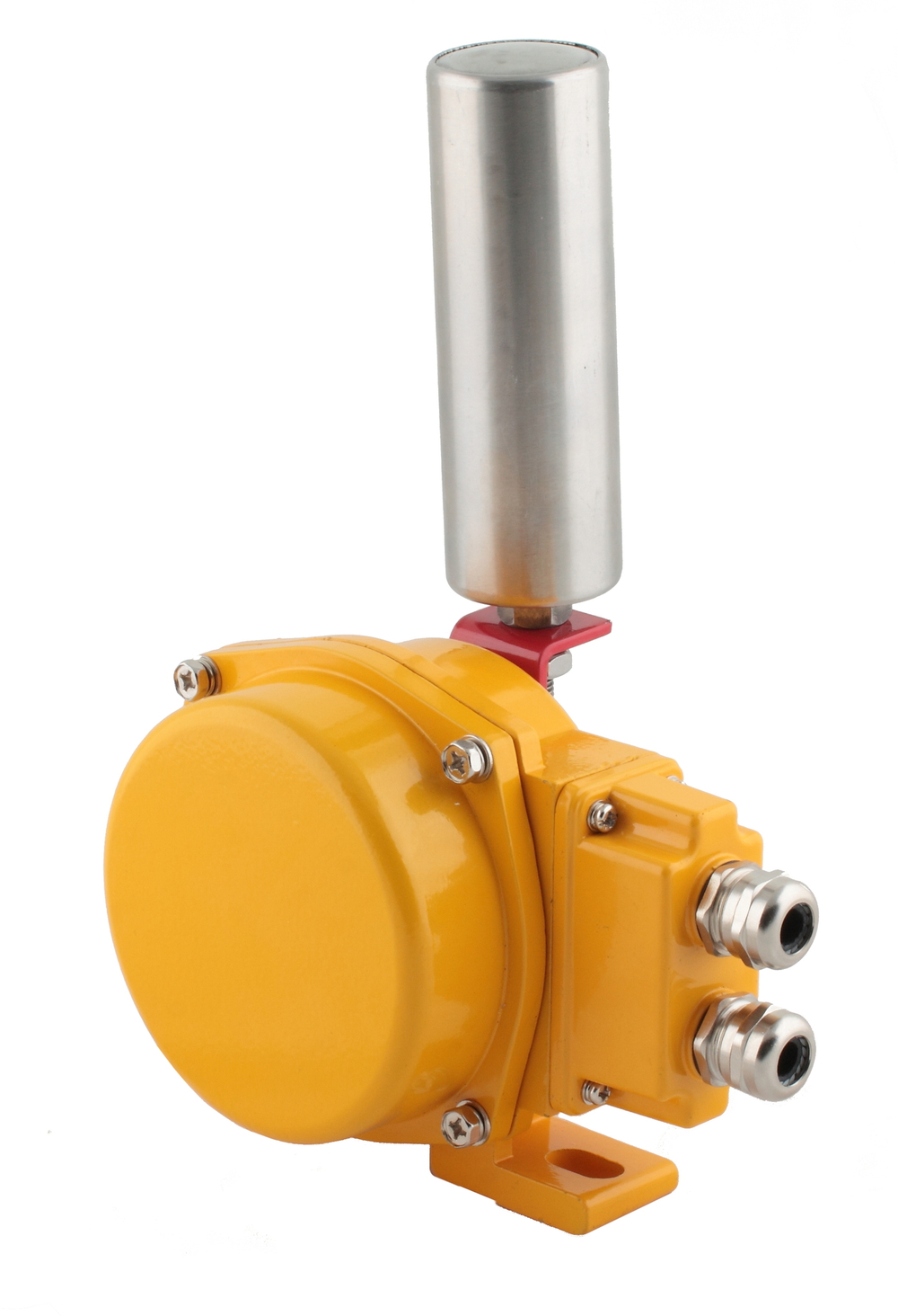 Датчик контроля схода ленты INNOLEVEL в алюм. корпусе, -40...+75С, 250 VAC, 10 A, IP65, 2 релейных выхода, материал контактного ролика - нерж. сталь