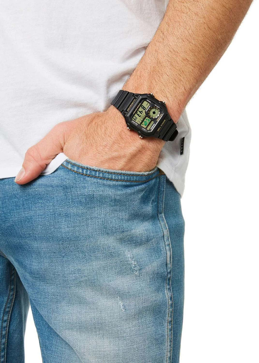 Часы Casio AE-1200WH-1B