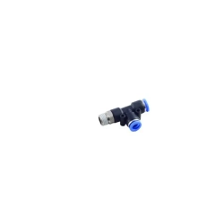 Фитинг Т-образный для пластиковых трубок 6мм с наружной резьбой 1/8'' RockForce##Rock FORCE RF-SPD06-01