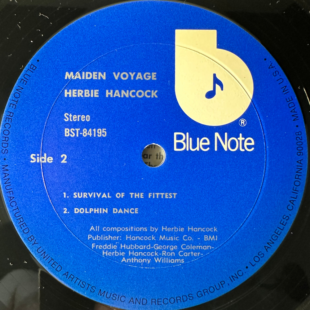 Herbie Hancock ‎– Maiden Voyage (США 1975г.)