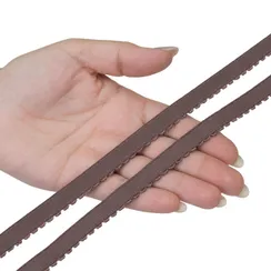 Резинка отделочная кофе 12 мм (цв. 738), 641/12