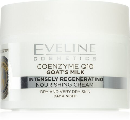 Eveline Cosmetics Coenzym Q10 & Goat's Milk - Увлажняющий крем для лица с козьим молоком /   50  ml  / GTIN 5901761912265