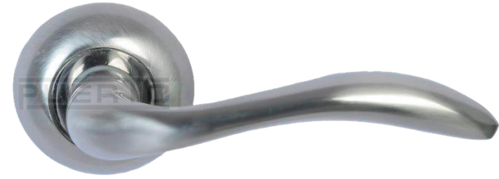 Ручка круг Пуэрто AL 504-08, цвет никель матовый алюминий (гарантия - 8 лет)