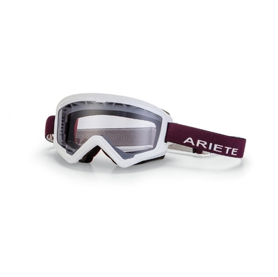 Очки ARIETE MUDMAX RACER WHITE / RED STRAP