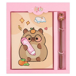 Блокнот 13*18см 50л. клетка+ ручка "Капибара" (Darvish)